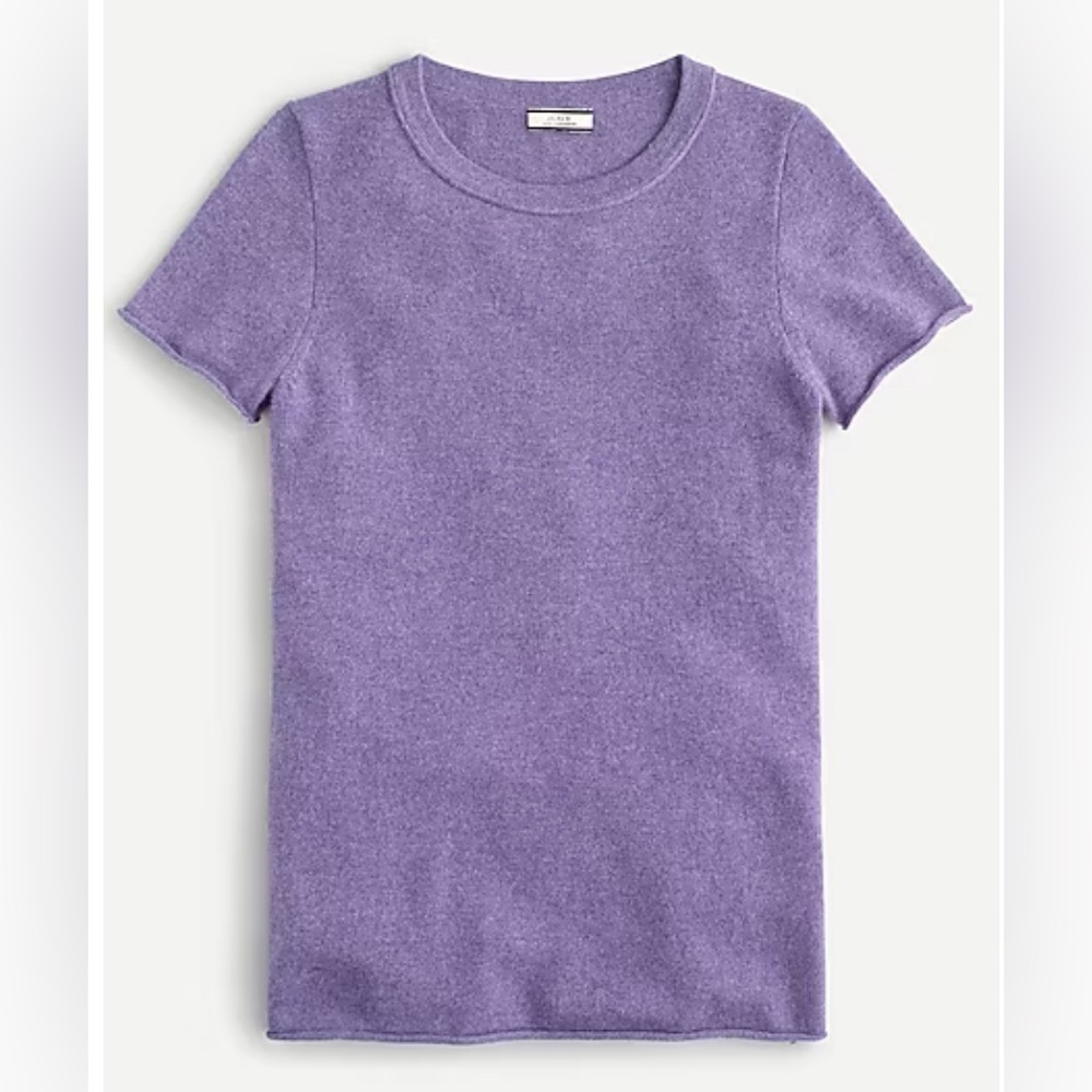 NWT J. Crew 100% Cashmere Sweater T-Shirt